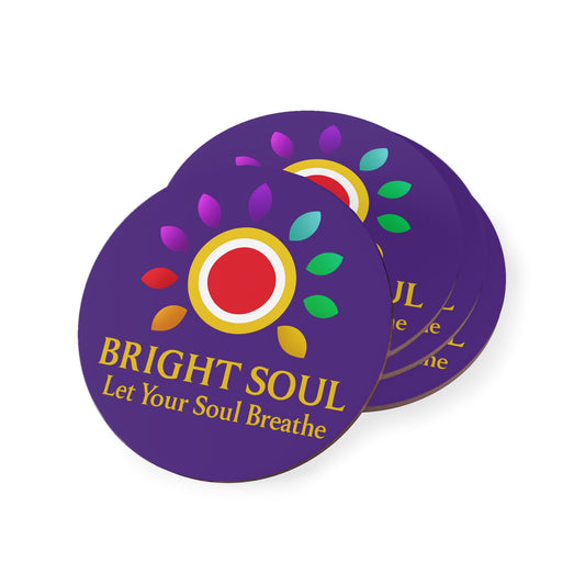 Bright Soul Set of 4 Coasters
