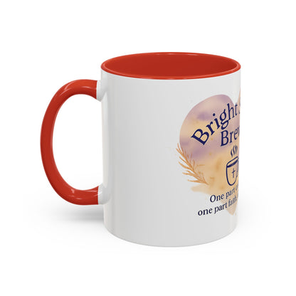 Coffee Mug - Faith-Inspired Bright Soul Brew, Inspirational Religious Encouragement Gift