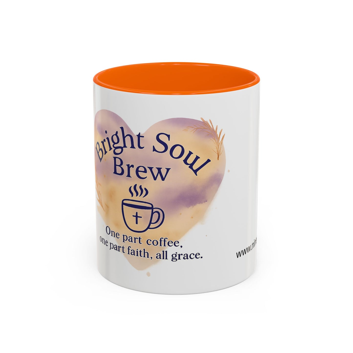 Coffee Mug - Faith-Inspired Bright Soul Brew, Inspirational Religious Encouragement Gift