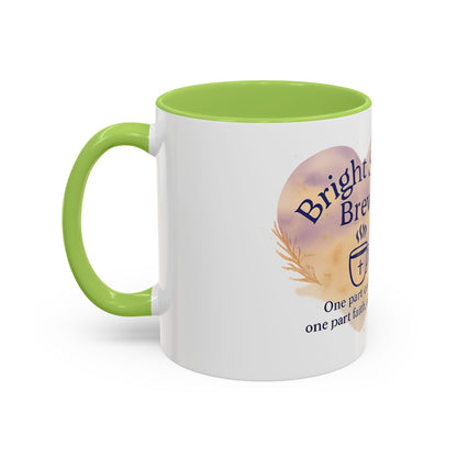Coffee Mug - Faith-Inspired Bright Soul Brew, Inspirational Religious Encouragement Gift
