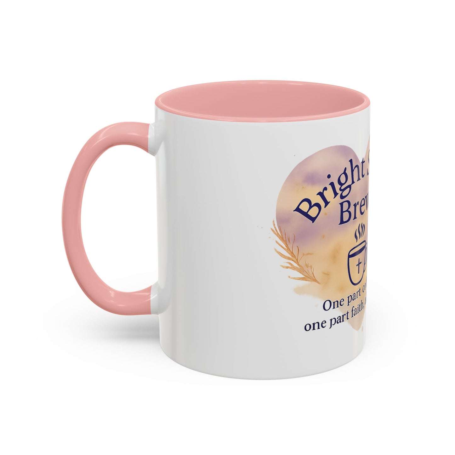 Coffee Mug - Faith-Inspired Bright Soul Brew, Inspirational Religious Encouragement Gift