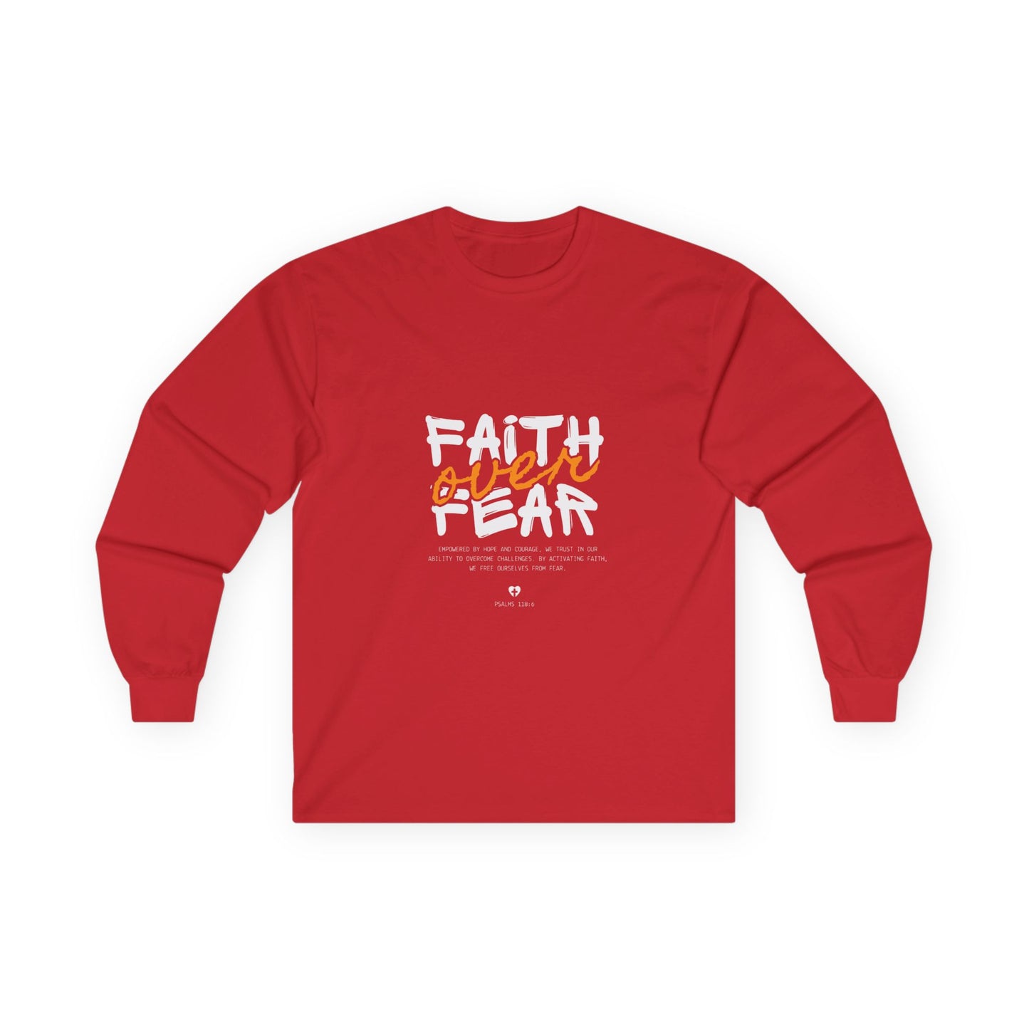 Faith over Fear Long Sleeve Tee