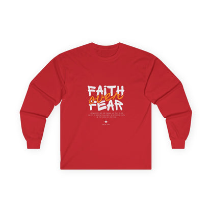Faith over Fear Long Sleeve Tee