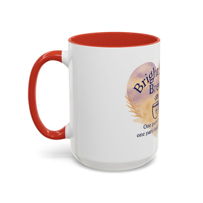 Coffee Mug - Faith-Inspired Bright Soul Brew, Inspirational Religious Encouragement Gift