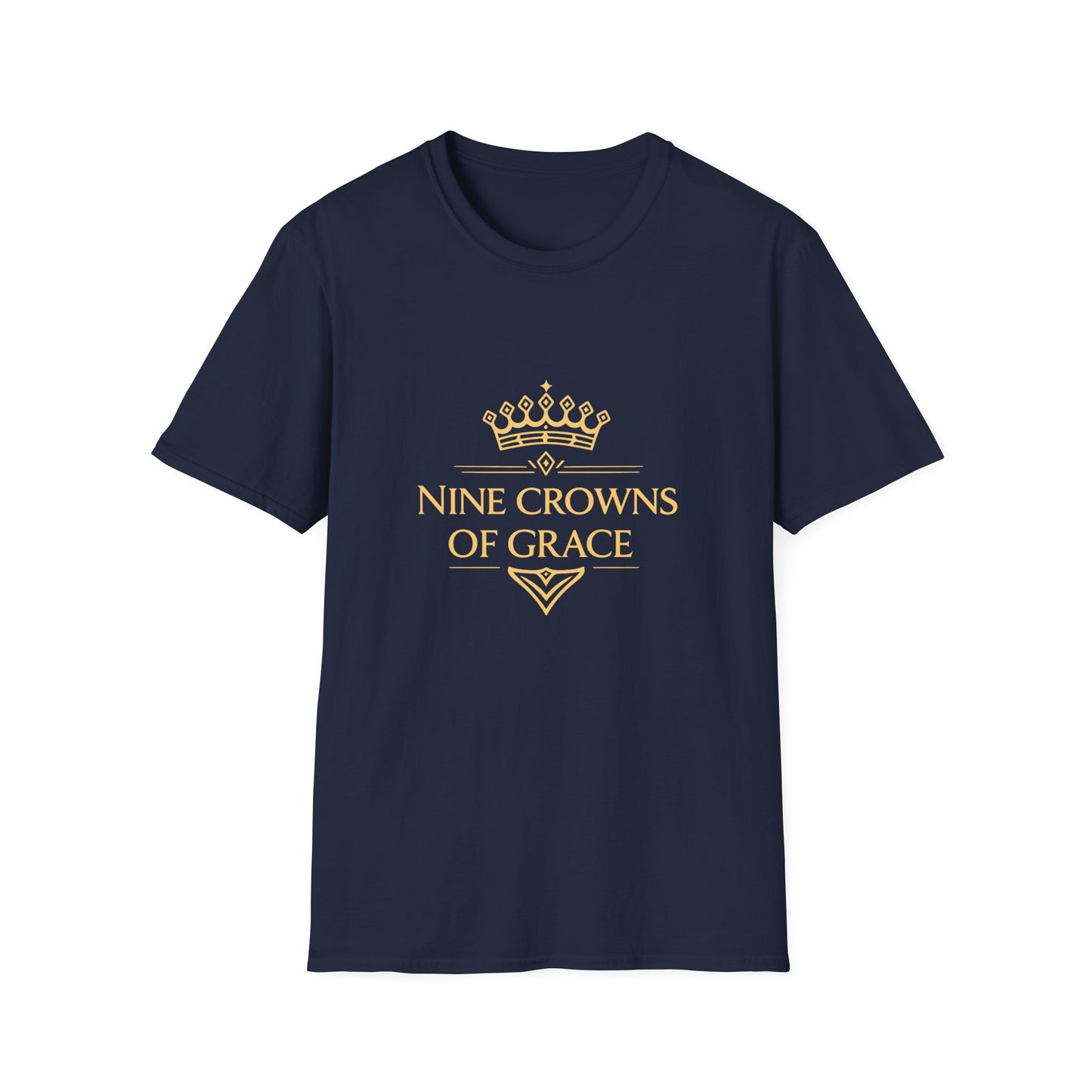 Inspirational Unisex T-Shirt - Nine Crowns of Grace & Bright Soul Design, Motivational Shirt, Mindfulness Apparel, Spiritual Wear, [...]
