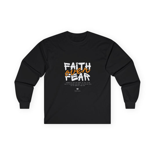 Faith over Fear Long Sleeve Tee