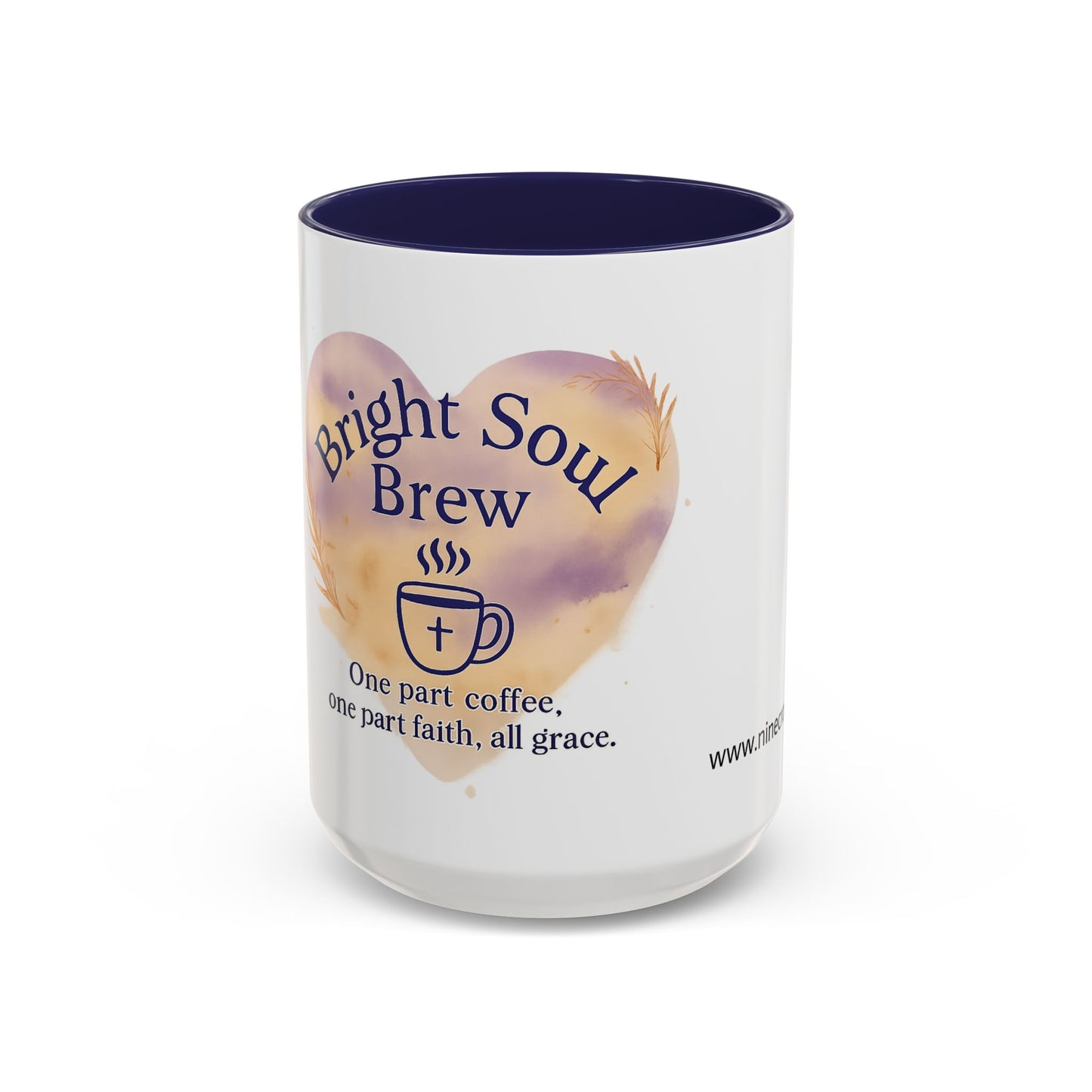 Coffee Mug - Faith-Inspired Bright Soul Brew, Inspirational Religious Encouragement Gift