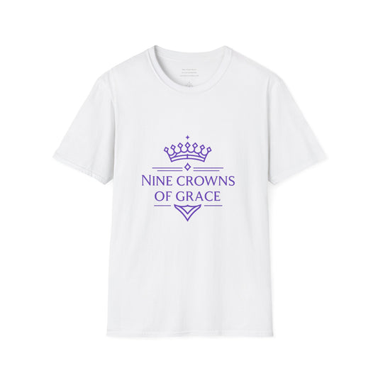 Inspirational Unisex T-Shirt - Nine Crowns of Grace & Bright Soul Design, Motivational Shirt, Mindfulness Apparel, Spiritual Wear, [...]