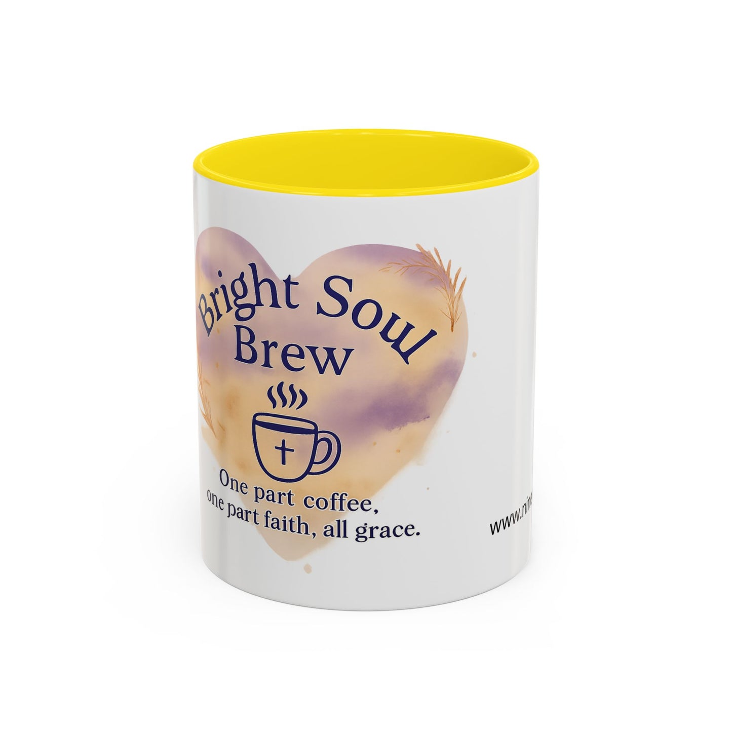 Coffee Mug - Faith-Inspired Bright Soul Brew, Inspirational Religious Encouragement Gift