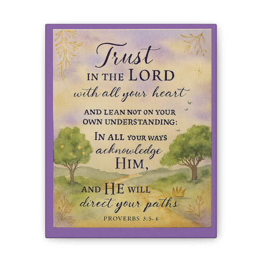 Trust in the Lord Wall Decor