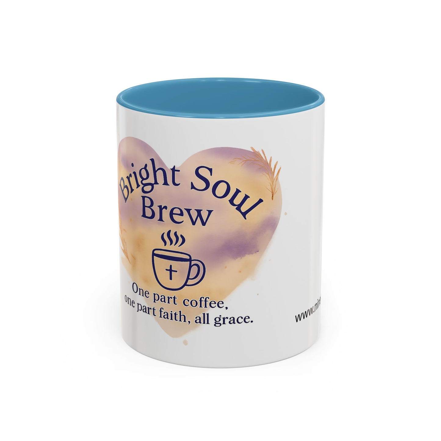 Coffee Mug - Faith-Inspired Bright Soul Brew, Inspirational Religious Encouragement Gift