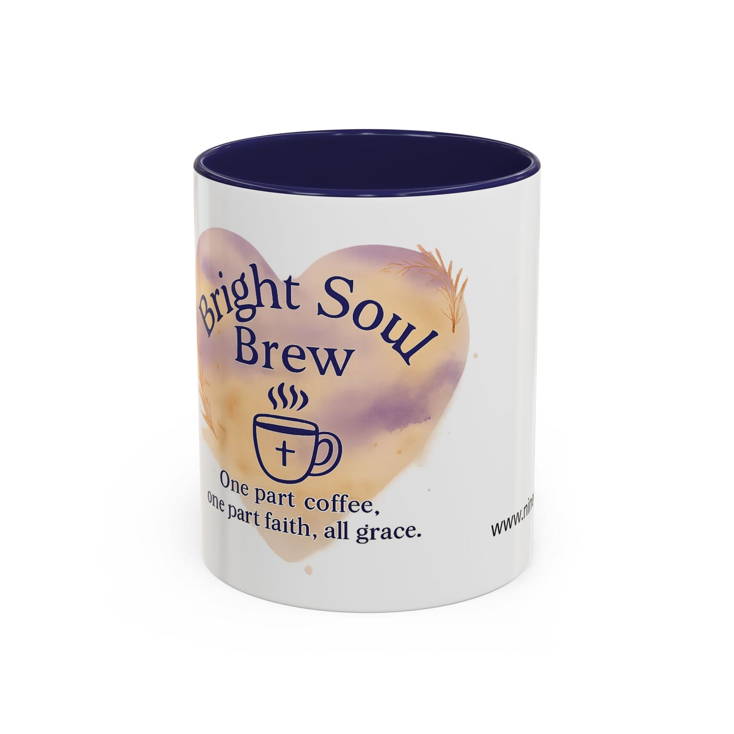 Coffee Mug - Faith-Inspired Bright Soul Brew, Inspirational Religious Encouragement Gift