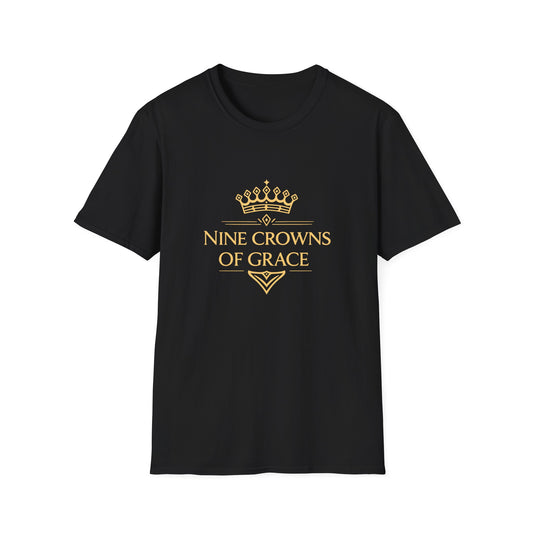 Inspirational Unisex T-Shirt - Nine Crowns of Grace & Bright Soul Design, Motivational Shirt, Mindfulness Apparel, Spiritual Wear, [...]