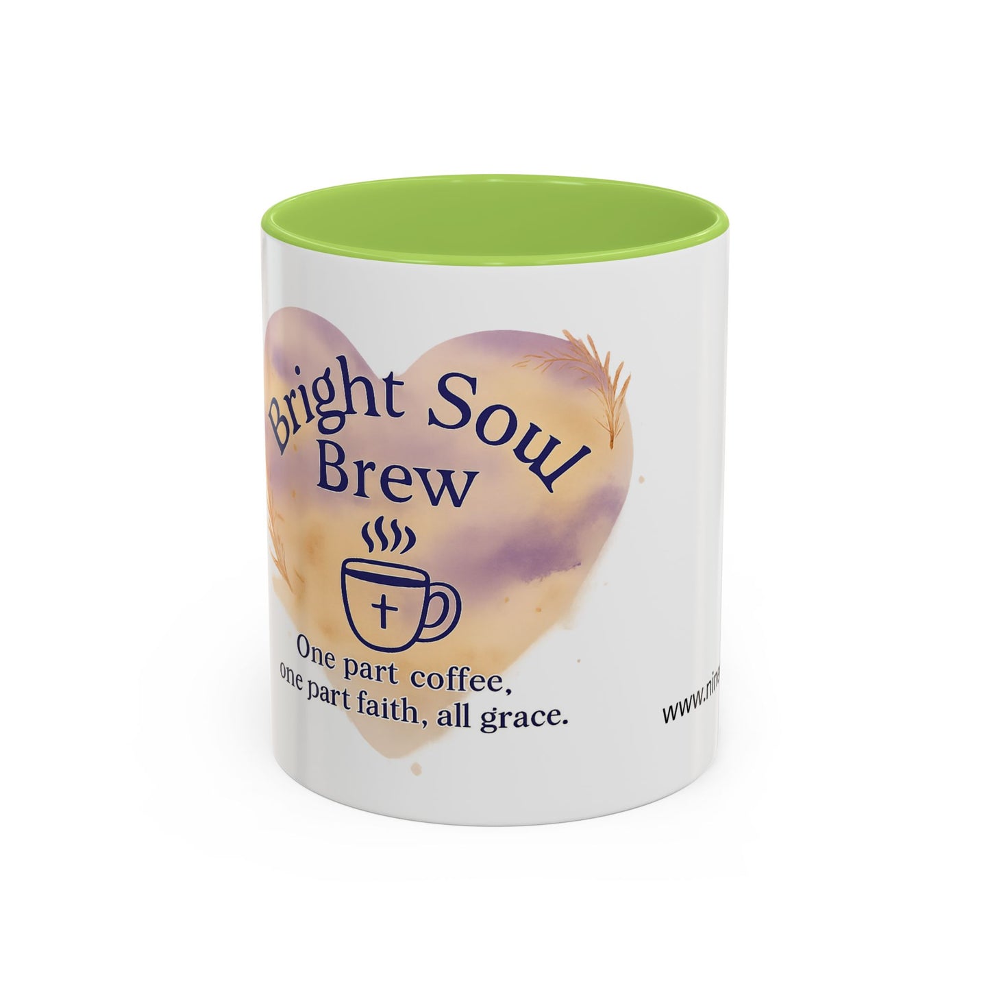 Coffee Mug - Faith-Inspired Bright Soul Brew, Inspirational Religious Encouragement Gift