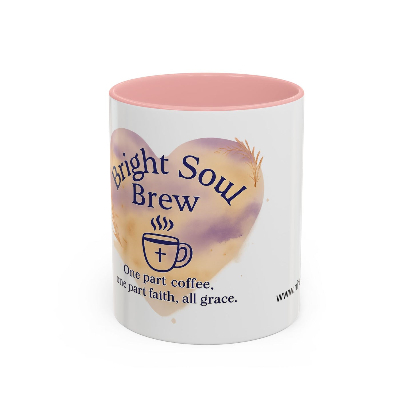 Coffee Mug - Faith-Inspired Bright Soul Brew, Inspirational Religious Encouragement Gift