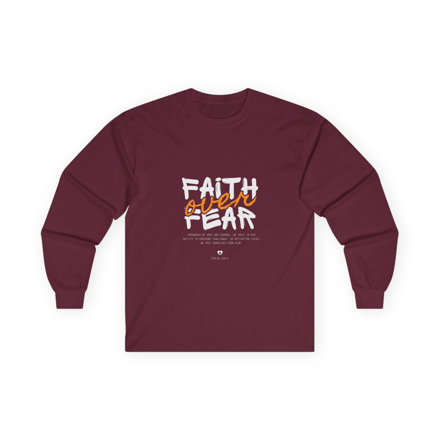 Faith over Fear Long Sleeve Tee