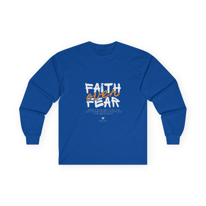 Faith over Fear Long Sleeve Tee