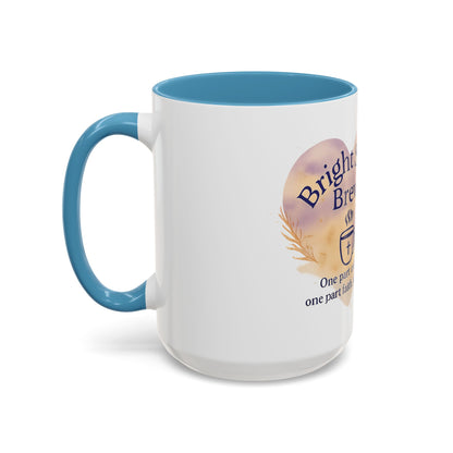 Coffee Mug - Faith-Inspired Bright Soul Brew, Inspirational Religious Encouragement Gift