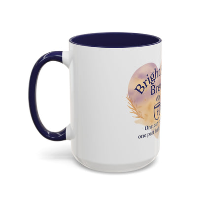 Coffee Mug - Faith-Inspired Bright Soul Brew, Inspirational Religious Encouragement Gift