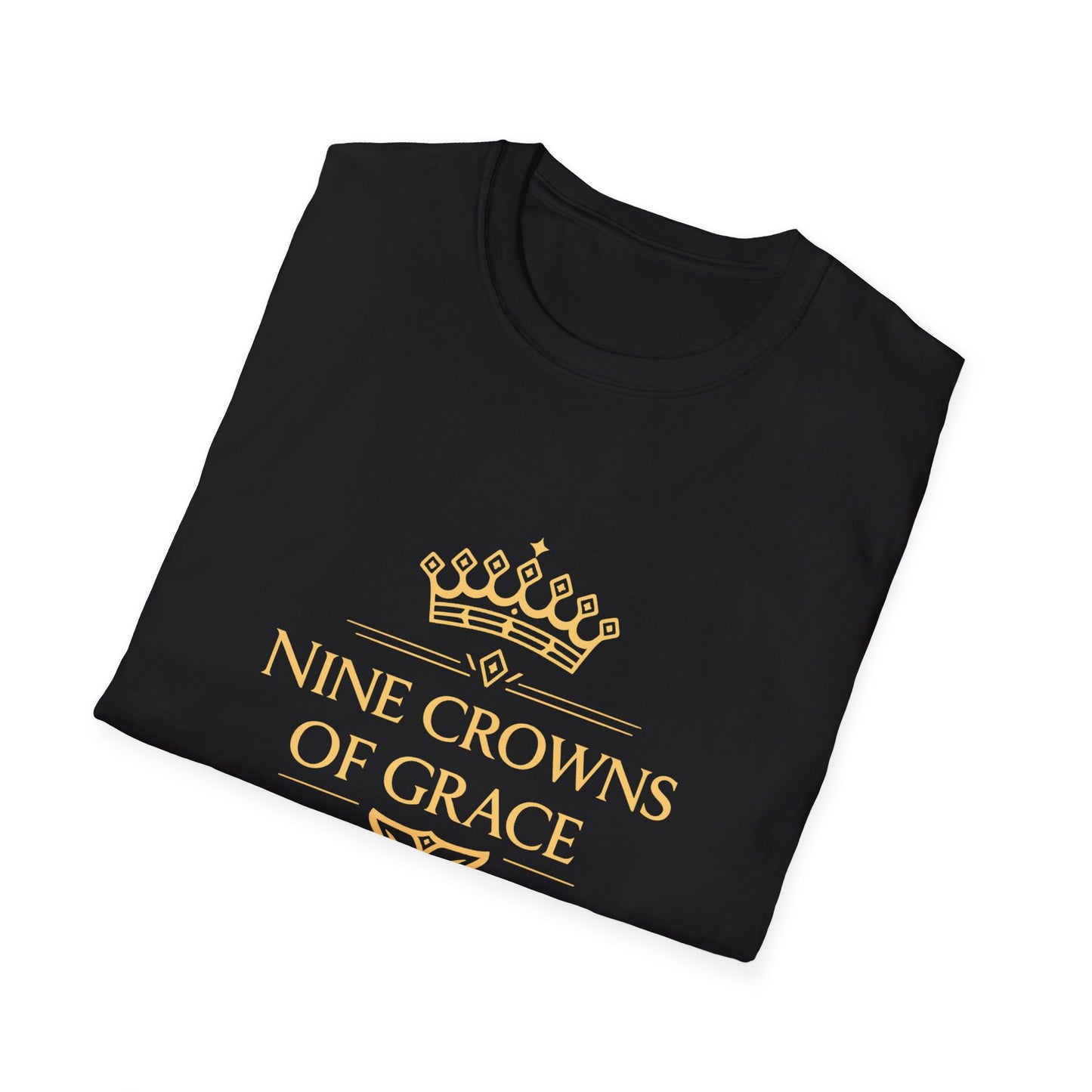 Inspirational Unisex T-Shirt - Nine Crowns of Grace & Bright Soul Design, Motivational Shirt, Mindfulness Apparel, Spiritual Wear, [...]