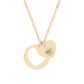 Engravable Heart Cutout Necklace — Bright Soul Collection  - Isaiah 60:1