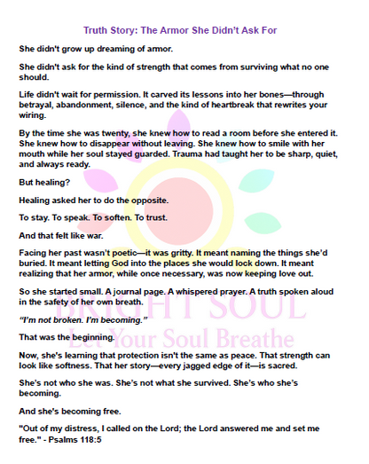 Bright Soul Journal: A Sanctuary for Healing & Hope